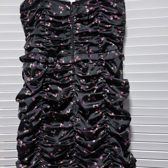 For Love & Lemons Floral Corset Mini Dress (Runs Small) - XL - Picture 9 of 12